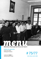 Menu # 75/77