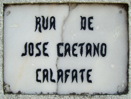 Jos Caetano Calafate : ex-Autarca [1811 - 1881]