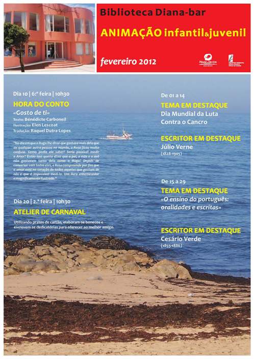 Actividades de Anima��o<br> Infantil e Juvenil<br>Fevereiro 2012